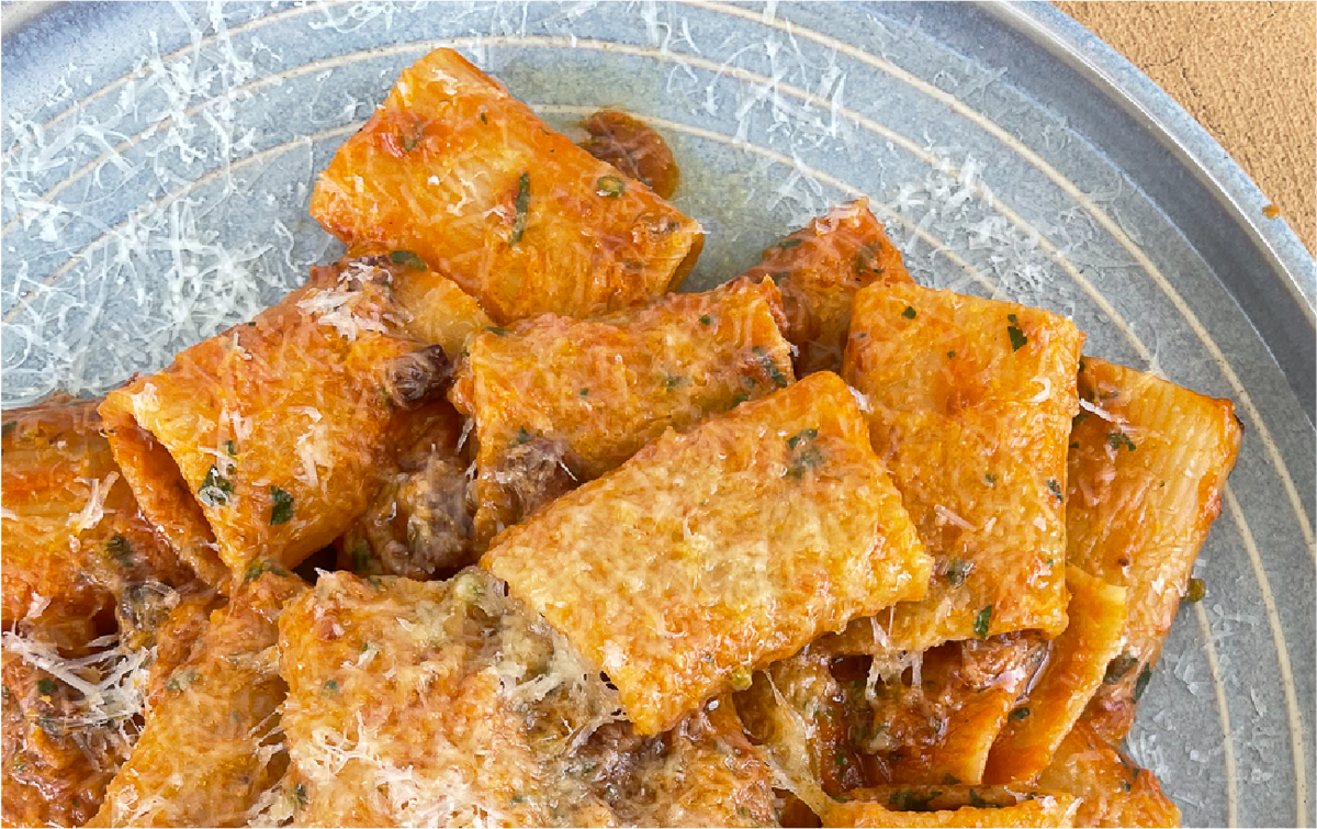 PACCHERI RIGATE AMATRICIANA – Mercato