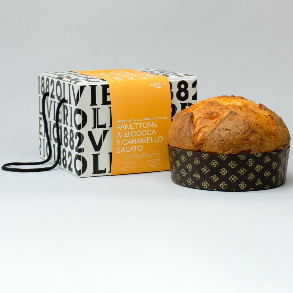 Olivieri Panettone Apricot and Salted Caramel