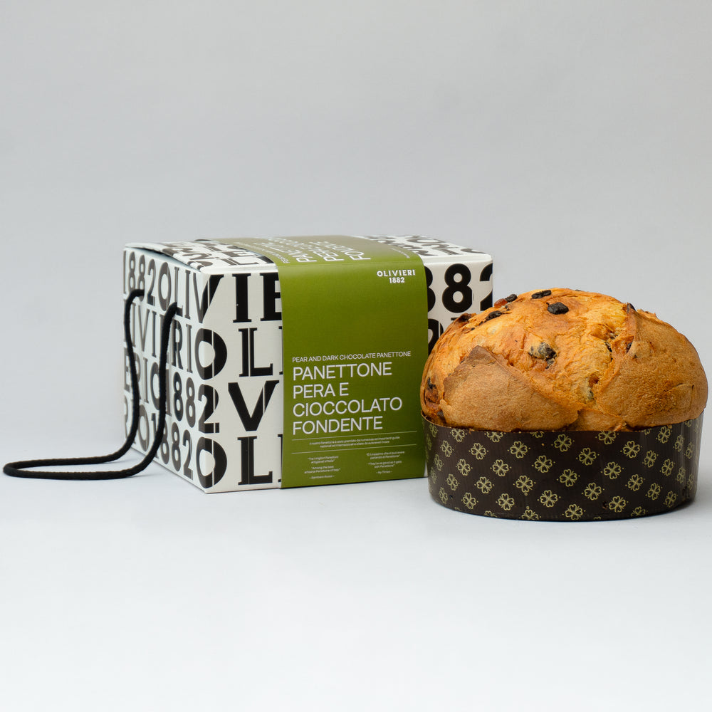Olivieri Panettone Pear and Dark Chocolate