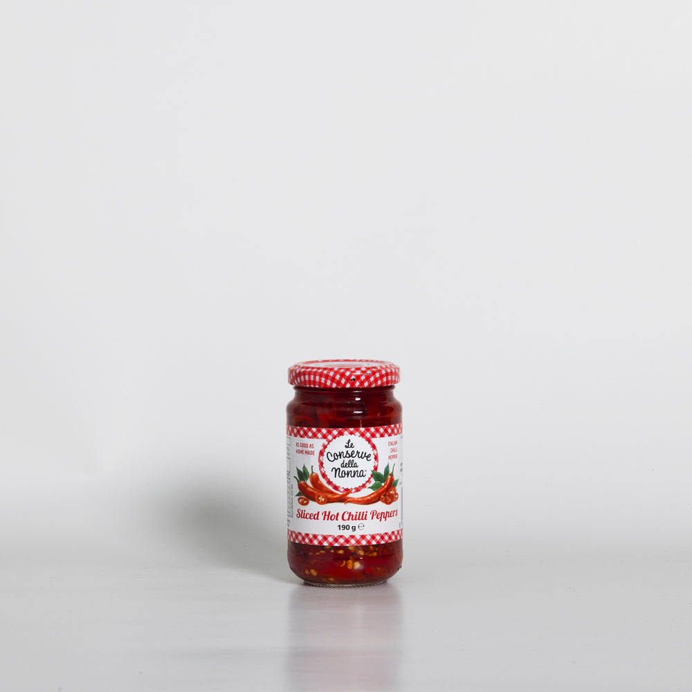 Le Conserve della Nonna Sliced Hot Chilli Peppers