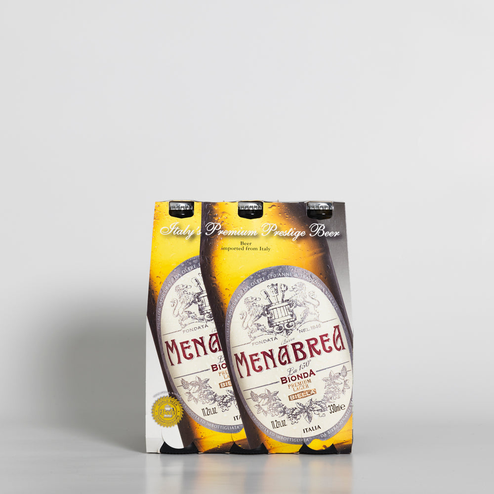 Menabrea Menabrea Bionda Bottles Carton