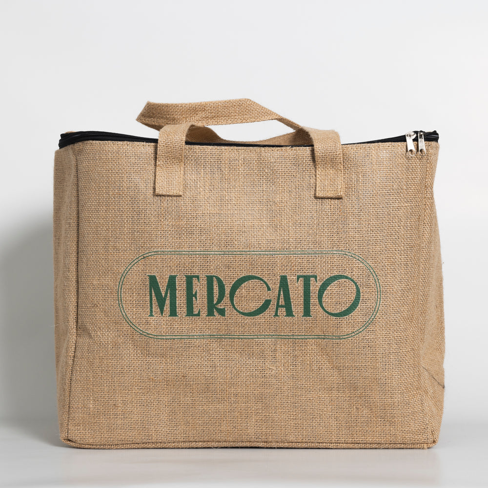 Mercato Mercato Jute Cooler Bag
