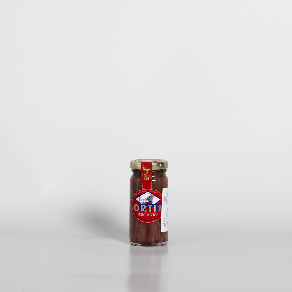 Ortiz Anchovy In Olive Oil Jar