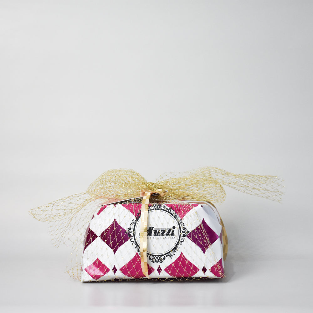 Muzzi La Gran Panettone Pistachio and Raspberry