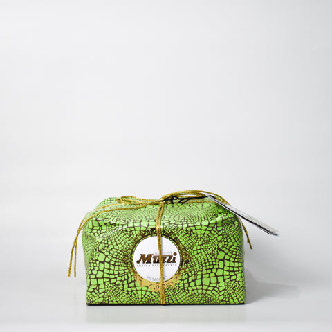 Muzzi Animalier Panettone Chocolate and Pistachio