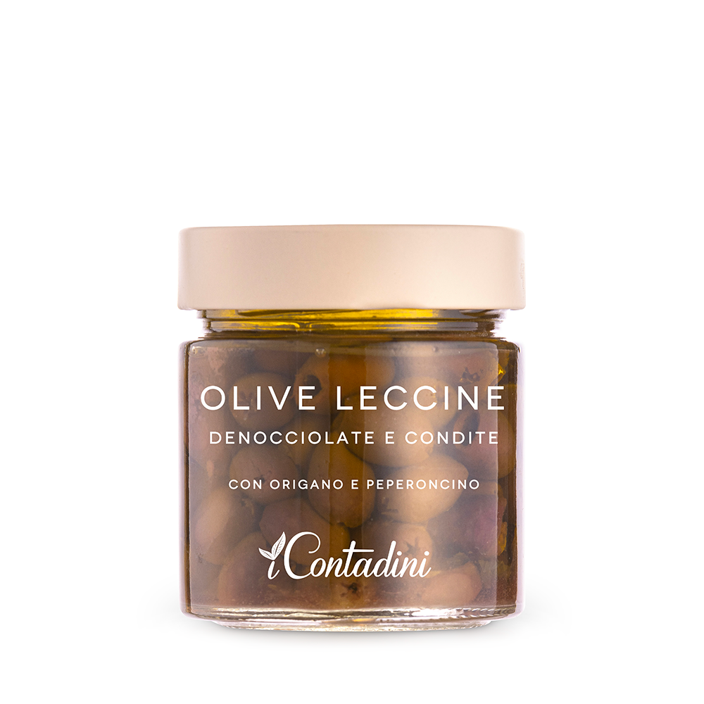I Contadini Pitted Leccine Olives