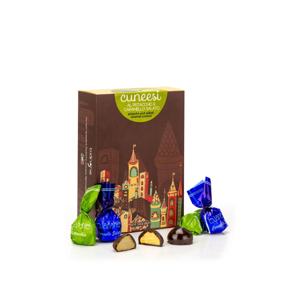 B Langhe Cuneesi Pistachio & Salted Caramel Box