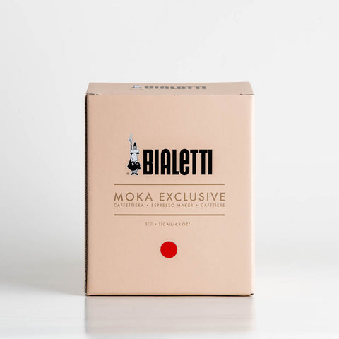Bialetti Moka Exclusive 3 Cup Red