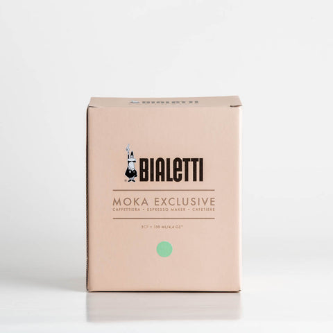 Bialetti Moka Exclusive 3 Cup Green