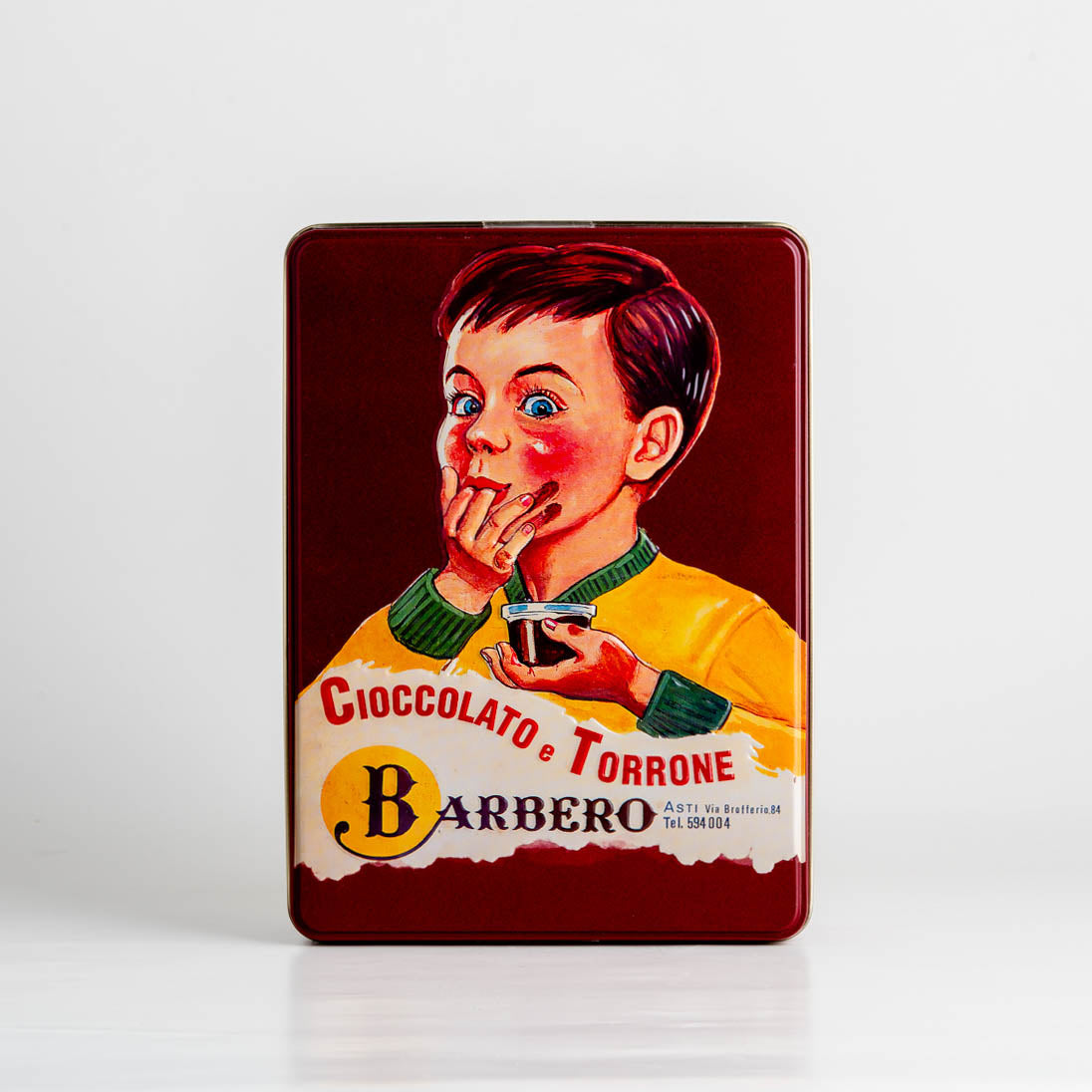 Barbero Elegante Vintage Tin