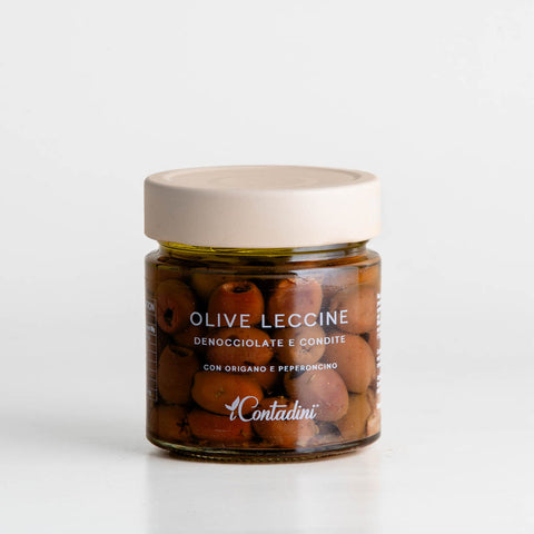 I Contadini Pitted Leccine Olives