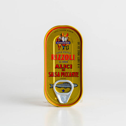 Rizzoli Anchovy Fillets In Spicy Sauce