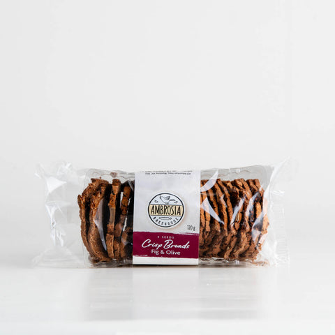 Ambrosia Fig And Olive Crispbread