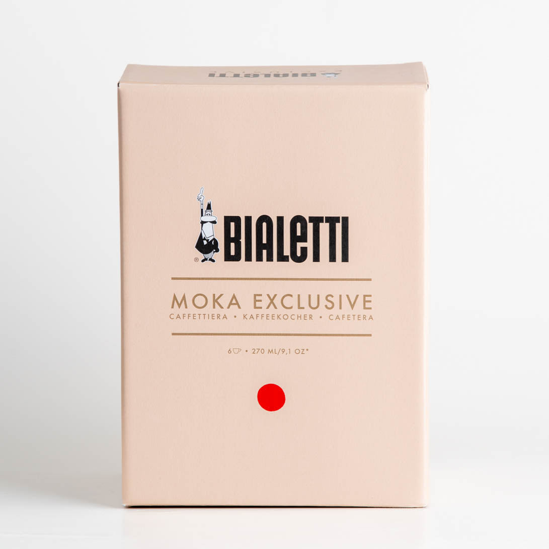 
                  
                    Bialetti Moka Exclusive 6 Cup Red
                  
                