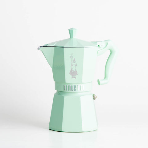 Bialetti Moka Exclusive 6 Cup Green