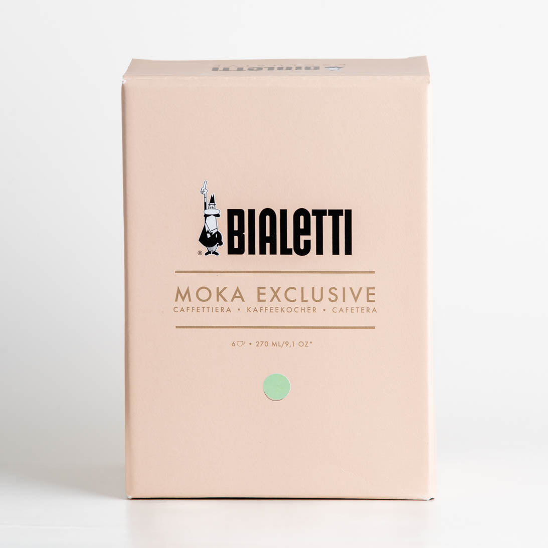 
                  
                    Bialetti Moka Exclusive 6 Cup Green
                  
                