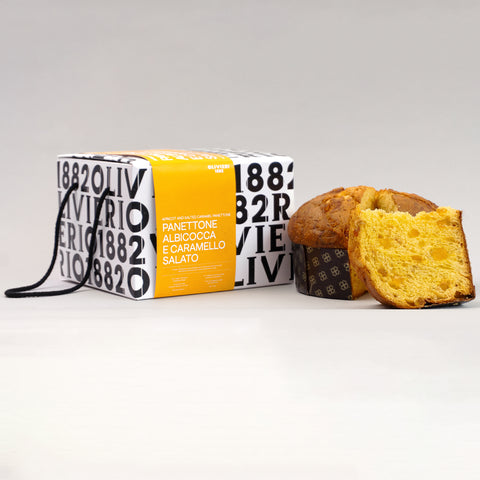 Olivieri Panettone Apricot and Salted Caramel