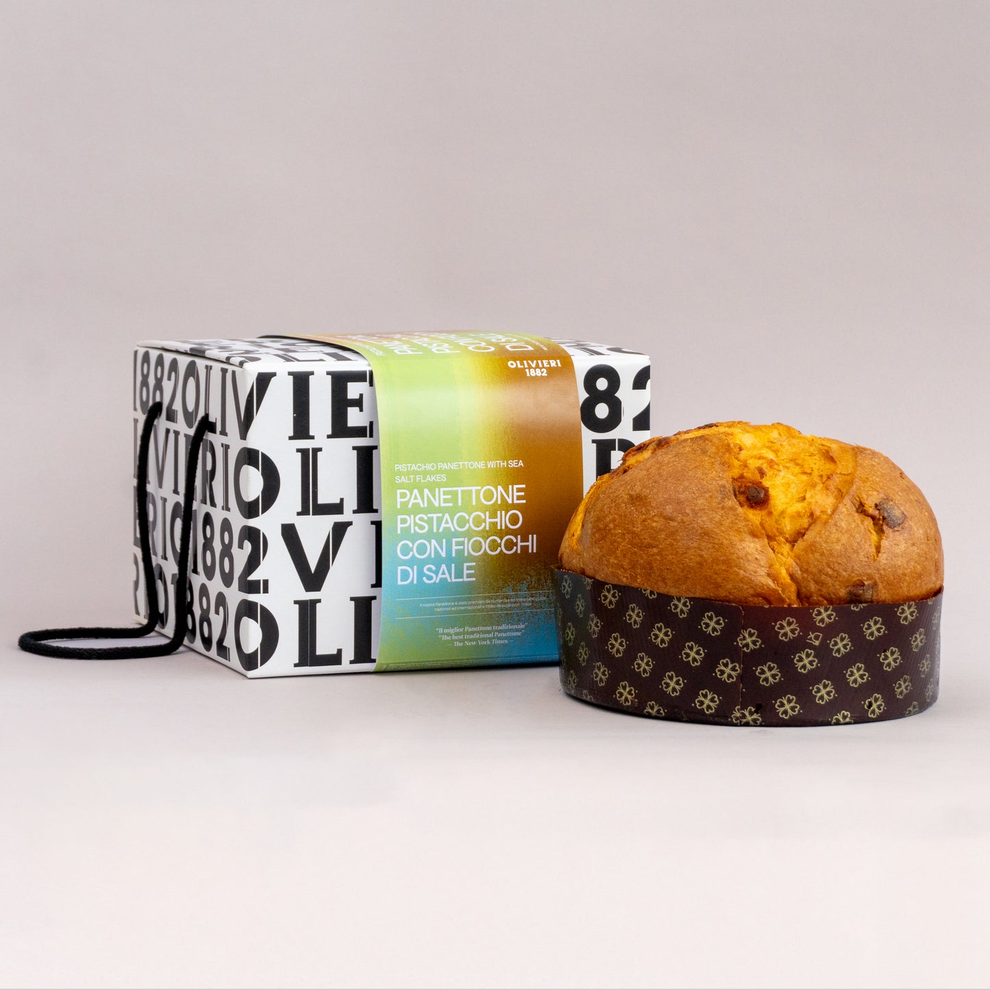 Olivieri Panettone Pistachio & Maldon Salt