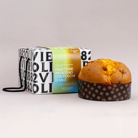 Olivieri Panettone Pistachio & Maldon Salt
