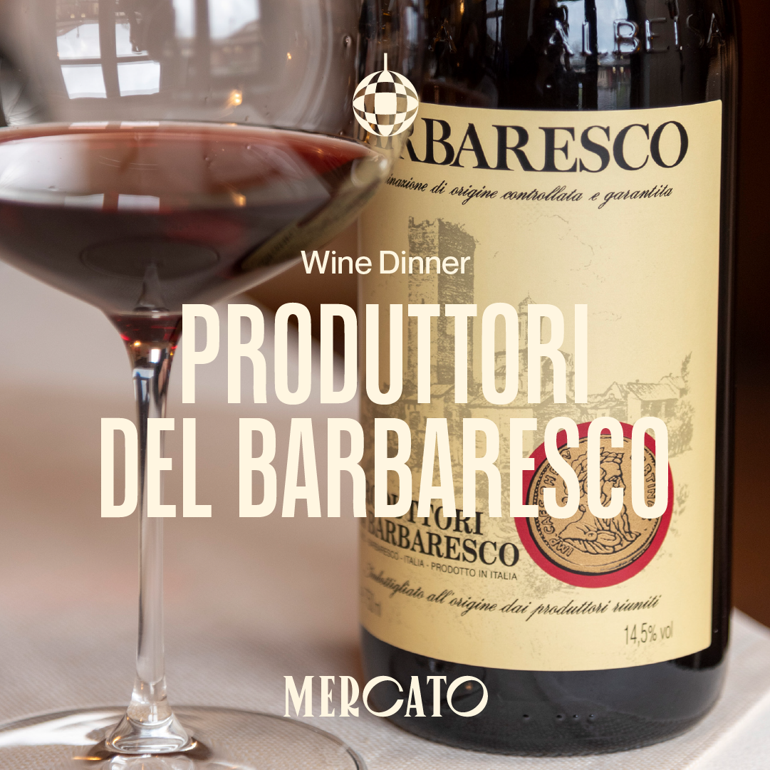  Produttori del Barbaresco Wine Dinner (Thursday 3rd September)