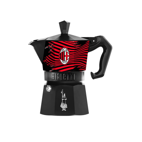 Bialetti Moka Express 3 Cup AC Milan