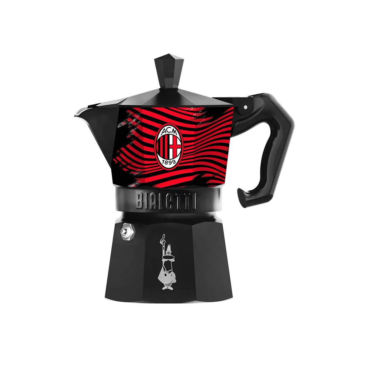 Bialetti Moka Express 3 Cup AC Milan