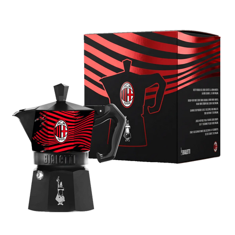 Bialetti Moka Express 3 Cup AC Milan