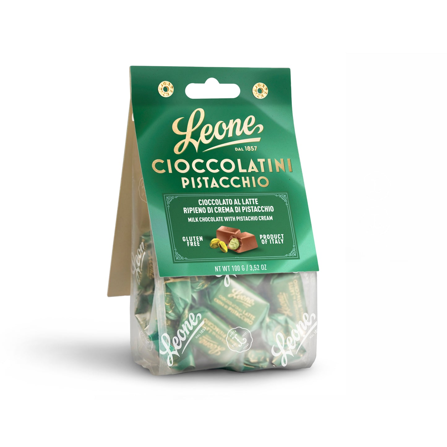 Leone Lingottini Pistachio Chocolate