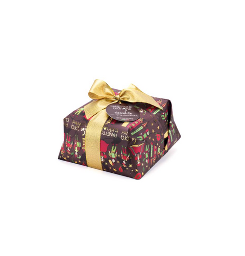 B Langhe Panettone Chocolate Hand Wrapped