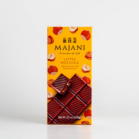 Majani Milk Chocolate With Hazelnut Grain