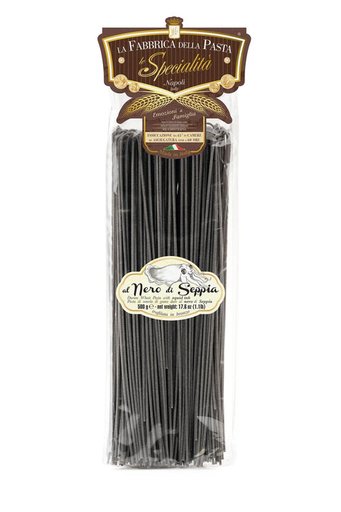 La Fabbrica Gragnano Spaghetti Nero Seppia