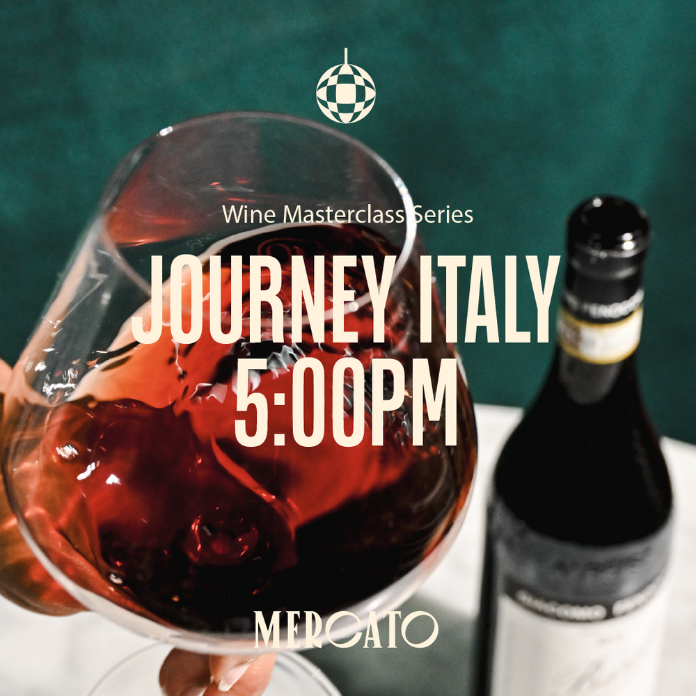 Wine Masterclass, Journey Italy - 5:00pm